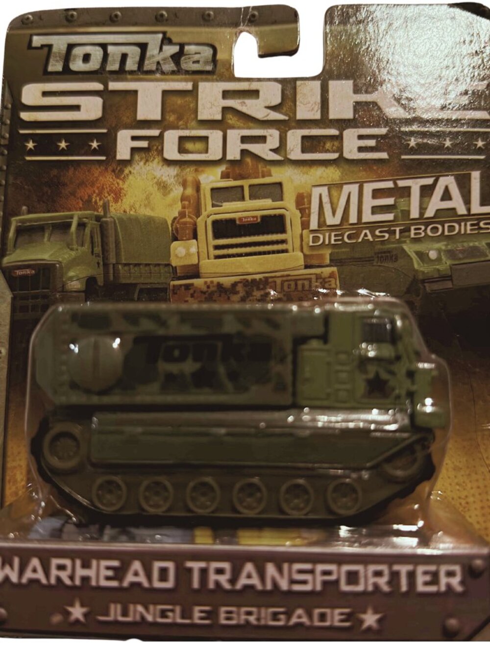 Extremely Rare Tonka Strike Force Warhead Transporter Jungle Brigade set NIB
